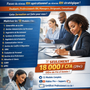 PACK DE FORMATION D'EXCELLENCE EN GRH