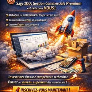 FORMATION COMPLETE : LOGICIEL SAGE 100C GESTION COMMERCIALE